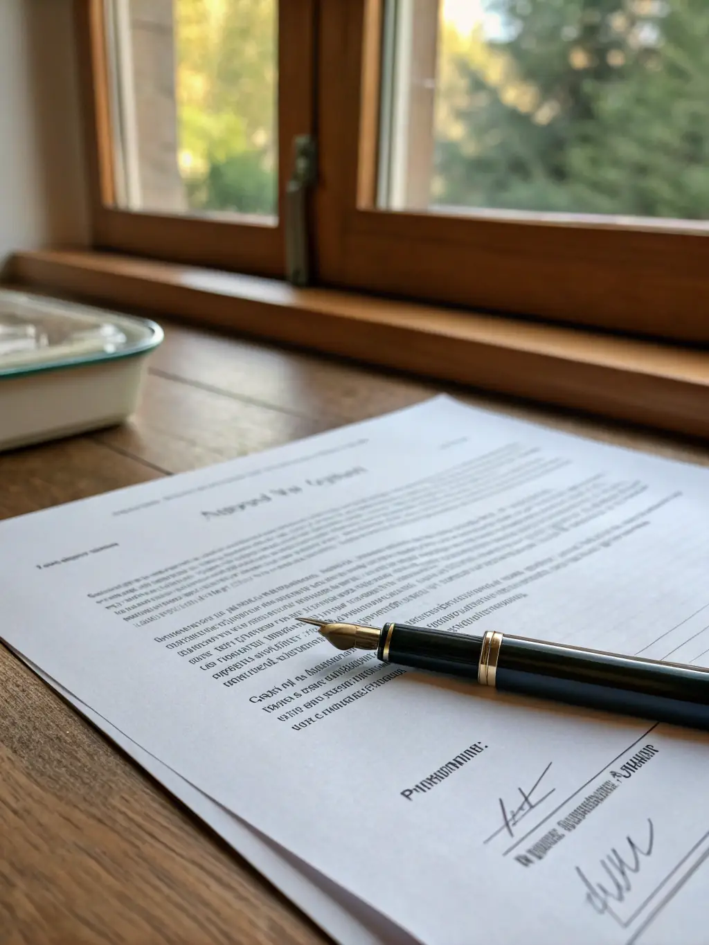 A close-up shot of a person confidently signing a business deal, representing successful negotiations and milestone achievements.